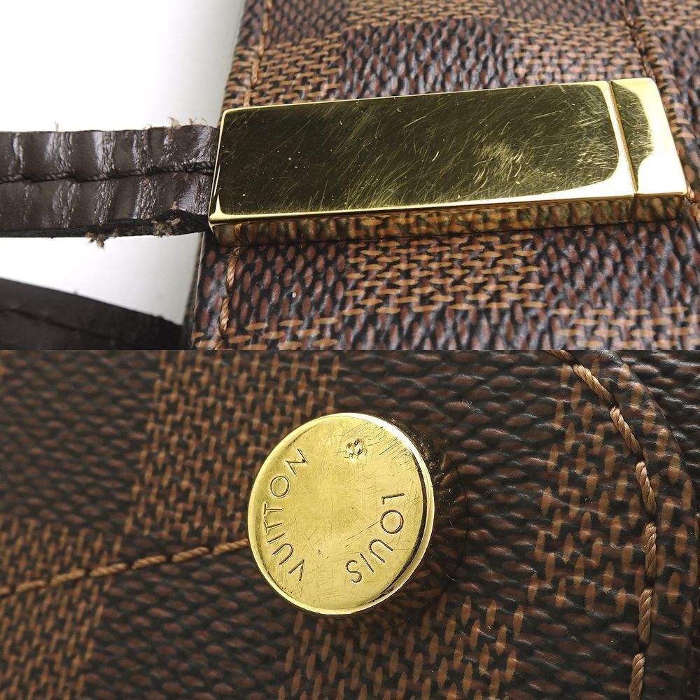 Louis Vuitton Damier Marleborn PM Ebene Shoulder Bag Brown - Picture 6 of 8